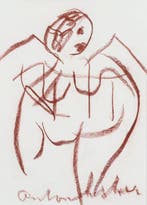 Anton Heyboer (1924-2005) - Danseres, Antiek en Kunst