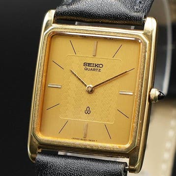 Seiko - Quartz Vintage Tank / Rectangular - Zonder