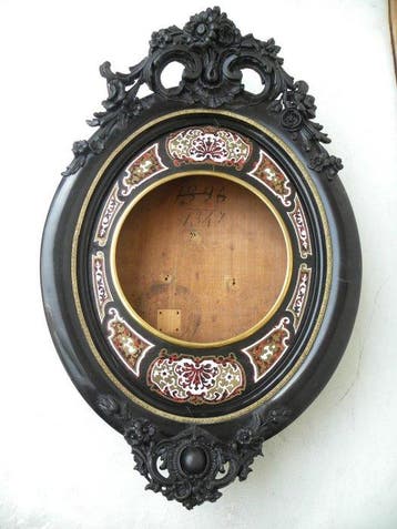 Ossenoog klok - Hout, Koper - 1850-1900