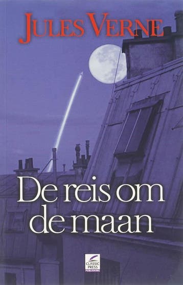 De reis om de maan 9789087200251 Jules Verne, Verzenden, Gelezen, Jules Verne