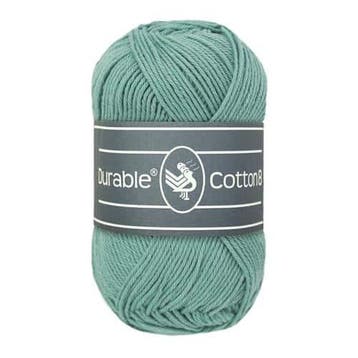 Durable Cotton 8 - 2134 Vintage Green, Hobby en Vrije tijd, Breien en Haken, Verzenden, Nieuw