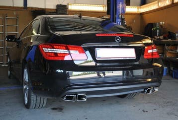 RVS Sport Uitlaat Duplex Demper Sierstuk op maat, elke auto, Ophalen