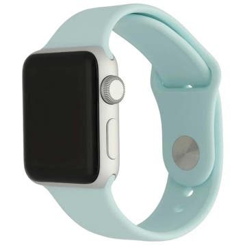 Apple Watch bandje - siliconen - spray groen - spray groen, Verzenden, Nieuw