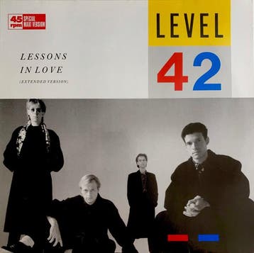 Level 42 - Lessons In Love (Extended Version), Ophalen of Verzenden, Gebruikt
