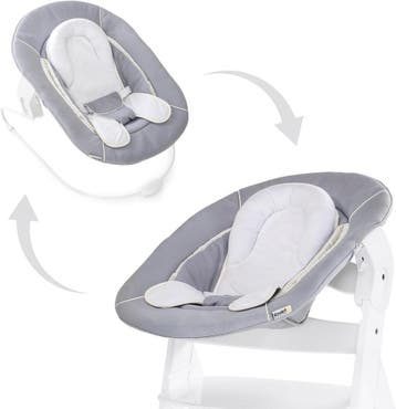 Hauck Alpha Bouncer 2-in-1 | Grijs | Retourdeal 24% Korting, Overige merken, Wipstoel, Ophalen of Verzenden, Met gordel(s) of riempje(s)