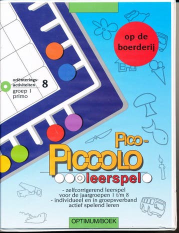 Pico Piccolo Primo Oriënteringsactiviteiten deel 8 groep 1, Verzenden, Nieuw