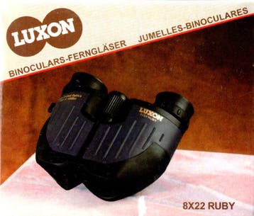 Luxon 8x22 Ruby Porro Prism Mini Compact Verrekijker (Nieuw), Verzenden, Nieuw