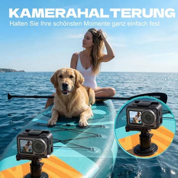 SOLAVERO Stand Up Paddleboard met alle accessoires, opblaasb, Verzenden, Zo goed als nieuw