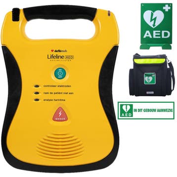Defibtech Lifeline AED halfautomaat - actiepakket. Taal:, Verzenden, Nieuw
