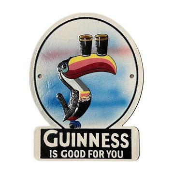 Reclamebord - Guinness - Gietijzer, Antiek en Kunst