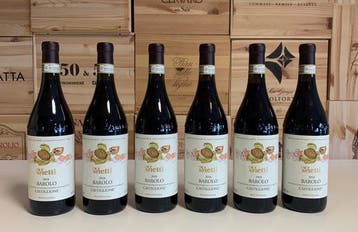2018 Vietti Castiglione - Barolo - 6 Flessen (0.75 liter), Nieuw