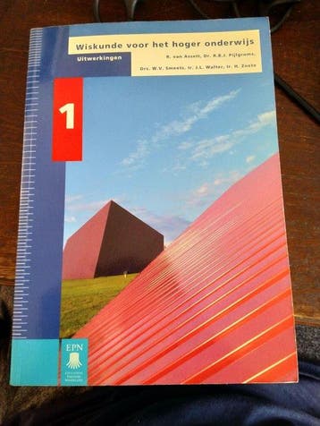 Wiskunde voor het hoger onderwijs 1 UW 9789040108952, Zo goed als nieuw