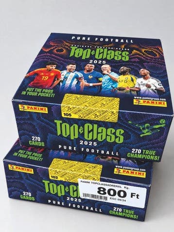 2025 Panini Top Class - 2 Sealed box - Near Mint (NM), Nieuw