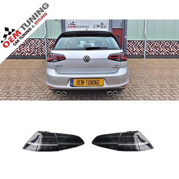 Achterlichten Geschikt voor Golf 7 |12–17 | Dynamische LED, Auto-onderdelen, Verlichting, Nieuw, Volkswagen, Ophalen of Verzenden