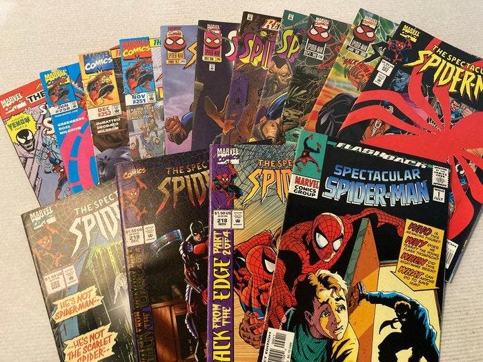 Spectacular Spider-Man (1976) 15 comics in range # -1, 218, Boeken, Strips | Comics
