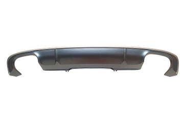 Diffuser voor A4 S4 B9 | S4-Style | 15-19 | Platinum Grey, Nieuw, Achter, Bumper, Audi