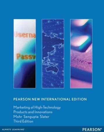 9781292040332 Marketing Of High-Technology Products And I..., Verzenden, Zo goed als nieuw, Jakki Mohr