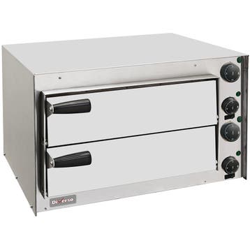 Diverso by Diamond Pizzaoven | Elektrisch | 2 Kamers Ø35cm |, Ophalen of Verzenden, Nieuw in verpakking