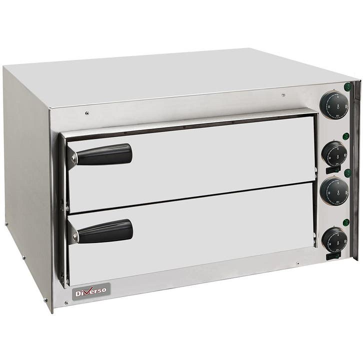 Diverso by Diamond Pizzaoven | Elektrisch | 2 Kamers Ø35cm |, Zakelijke goederen, Horeca | Keukenapparatuur, Nieuw in verpakking