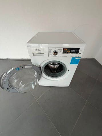 Siemens wasmachine 8kg A+++ stille iQdrive motor voor gezin, Energieklasse A of zuiniger, Minder dan 85 cm, Refurbished, Ophalen of Verzenden