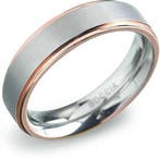 Boccia Titanium 0134-03 Ring - Bicolor - Unisex - 20.75mm, Verzenden, Nieuw