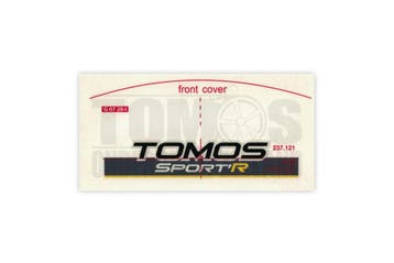 Tomos Sticker SportR Koplampkap, Ophalen of Verzenden, Nieuw, Tomos