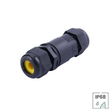 Waterdichte IP68 2-weg connector voor 3-draads aansluiting, Doe-het-zelf en Verbouw, Verzenden, Nieuw, Overige typen