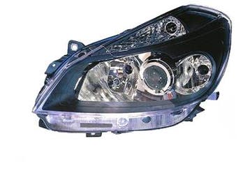 Renault Clio 2005-2008 Koplamp Zwart Links (Koplampen), Verzenden, Nieuw
