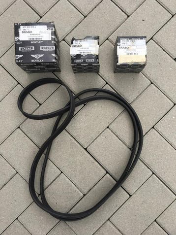 Bentley spanrol wiel paar riem set 07D903315J 07D145276C, Gebruikt, Bentley