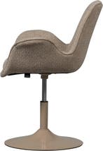 WOOOD Marten Eetkamerstoel in hoogte verstelbaar - Geweven, Huis en Inrichting, Overige Huis en Inrichting, Verzenden, Nieuw