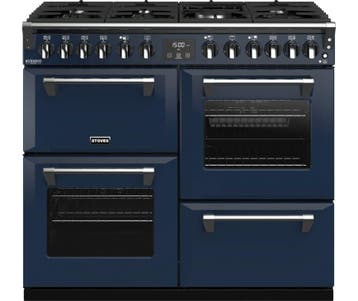 Stoves Richmond S1100 Deluxe DF Midnight Blue, Ophalen of Verzenden, Nieuw, Hete lucht