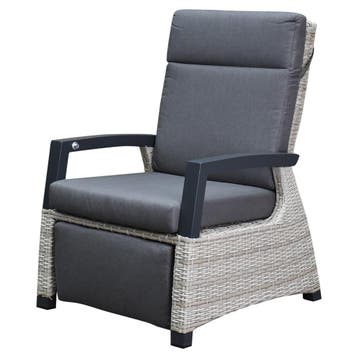 Dallas lounge balkonset 3 delig verstelbare rugleuning en, Ophalen of Verzenden, Nieuw, Wicker