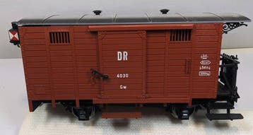 LGB G - 4030 - Modeltrein goederenwagon (1) - Gedekte, Nieuw