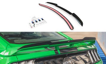 Spoiler Ford Mustang GT MK5 FL Maxton Glans Zwart, Ophalen of Verzenden, Nieuw