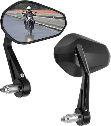 Motorspiegels 22mm Stuur | 360 Draaibaar | Tweedekansje, Fietsen en Brommers, Brommeronderdelen | Scooters, Ophalen of Verzenden