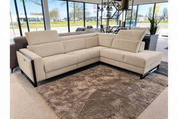Hoekbank Meppel - bankstellen - Beige, Nieuw, 150 cm of meer, Stof, 250 tot 300 cm