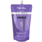 Fanola - No Yellow Violet Peroxide - 25 Vol, Sieraden, Tassen en Uiterlijk, Uiterlijk | Haarverzorging, Ophalen of Verzenden, Nieuw