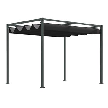 Pergola Paviljoen Terrasoverkapping Met Schuifdak 298x213x22, Verzenden
