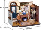 Robotime Moses Detective Agency DIY Houten Modelbouw, Verzenden, Nieuw