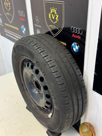 175/65R14 VW UP 2012 Reservewiel thuiskomer Zomerband 4x100, Auto-onderdelen, 14 inch, Gebruikt, 175 mm, Banden en Velgen