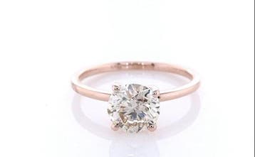 Ring - 14 karaat Roségoud - 1.54ct. tw. Diamant (Natuurlijk, Sieraden, Tassen en Uiterlijk, Ringen, Nieuw