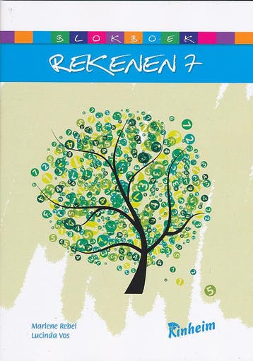 Kinheim Blokboek Rekenen 7 (per stuk), Verzenden, Nieuw