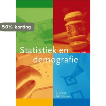 Statistiek en demografie - J.J. Groot 9789059313194, Verzenden, Gelezen, J.J. Groot