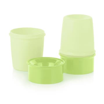 Tupperware 2 Eierdopjes Groen, Ophalen of Verzenden, Nieuw