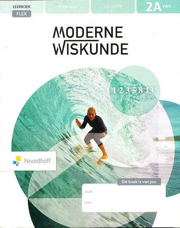 Moderne Wiskunde 12e editie Flex Leerboek 2A VWO 97890017493, Boeken, Schoolboeken, Verzenden, Nieuw