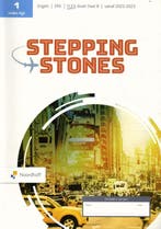 Stepping Stones e 1 vmbo kgt Flex boek 9789001011550, Boeken, Zo goed als nieuw