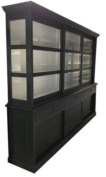 Buffetkast antraciet Putten 300 x 220cm, Ophalen of Verzenden, Nieuw