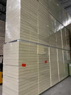 B-keus PIR 2-zijdig aluminium 1200x600x120mm Rd:5.45 (=0,72, Nieuw, Minder dan 4 cm, Minder dan 5 m²