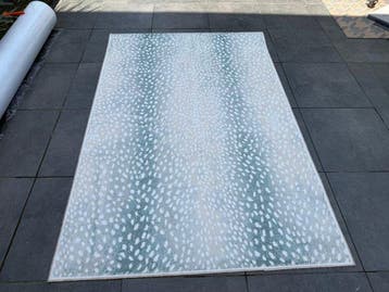 B2B Carpets - Savanna Dots Green - Vloerkleed - 230 cm - 155, Huis en Inrichting, Nieuw