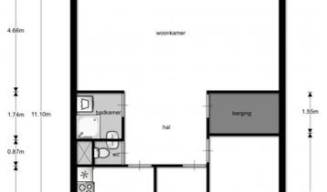 Te Huur 3 Kamer Appartement Pharus In Zaandam, Direct bij eigenaar, Noord-Holland, Zaandam, Appartement